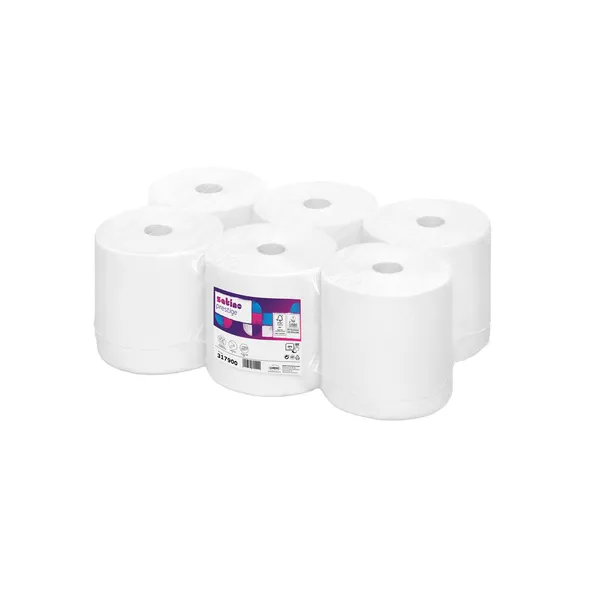 Satino Midi poetsrol 2-lgs 140mtr 6 stuks