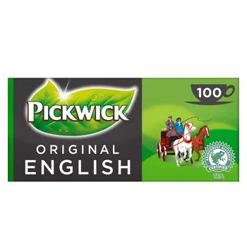 Pickwick Theezakjes Engels 100x 4gr
