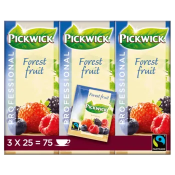 Pickwick Theezakjes Bosvrucht 3x 25x 2gr
